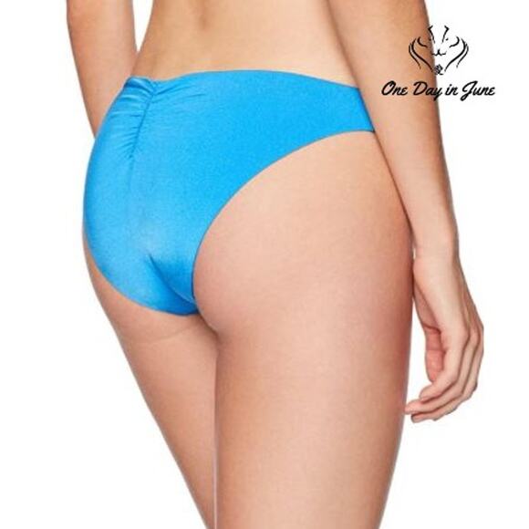 Bikini Lab Cinched Back Bikini Bottom Size S - Picture 2 of 4